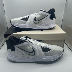 Nike Kyrie Low 5 TB White Black Size 14 DO9617-100 Men’s Shoes NEW.